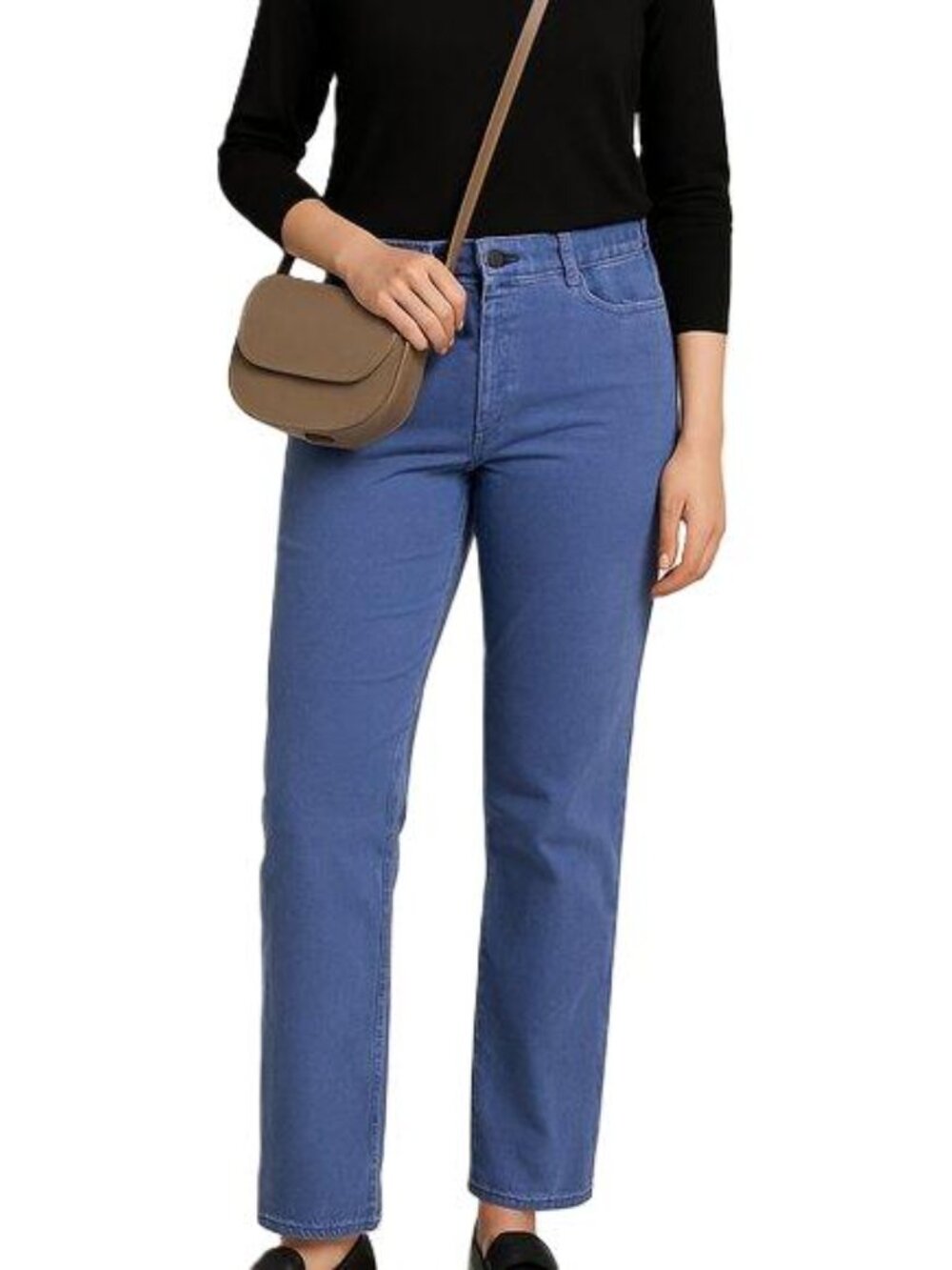 Style & Co Women’s Corduroy Jeans Light Blue Button Zip Closure Size 16R